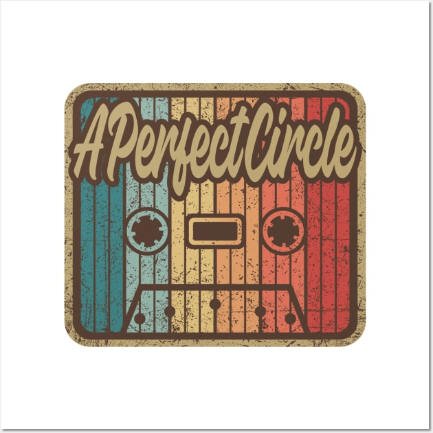 A Perfect Circle Vintage Cassette Wall Art by penciltimes